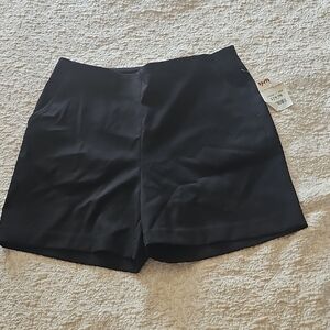 Rachel Zoe Elegant Black High Waist Shorts